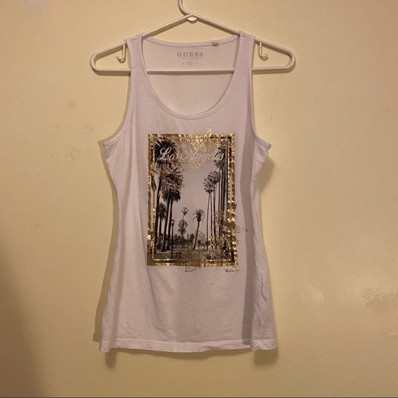 Guess LA Tank Top M - Picture 2 of 6